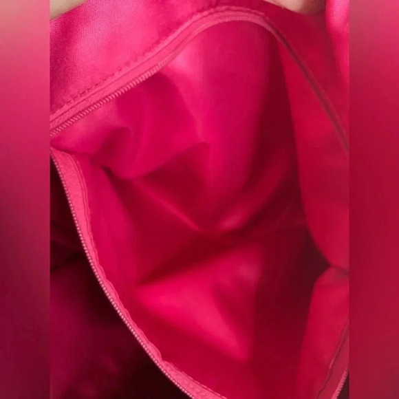 Rare Coach Poppy Silver Glam Tote Bag - Picture 8 of 16